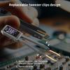ZOYI ZT-MD1  LER Smart Tweezer LCR SMD ESR Tester Resistance Capacitance Inductance Continuity Diode Test Measurement Tools
