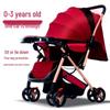 Lightweight, Foldable, Two-Way Baby Stroller with Four Wheels