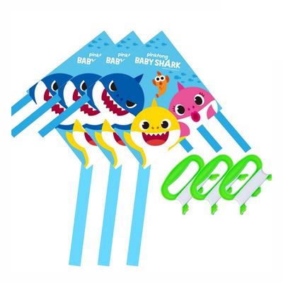 B&C Pinkfong Stingray Kite, 3 Pieces, Korean Popular Toys