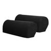 1 Pair Pet Curved Sofa Armrest Cover for Furniture