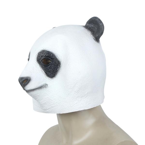 Panda Kopfmaske Latexkostüm