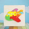 3D Wooden Animal Puzzle Jigsaw Building Blocks Sorting Game Pre-school Learning Educational