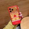 Cartoon Red Star iPhone 14/13 Pro Max Case, New Year Edition, Anti-Fall Protection