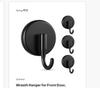 Set of 4 Suction Cup Hooks No Drilling Required Wall Mounted Hooks for Hanging Towels Clothes Kitchen Accessories Bathroom Organization