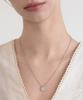 Tatiana Pair Halo Cubic Necklace Nz2558
