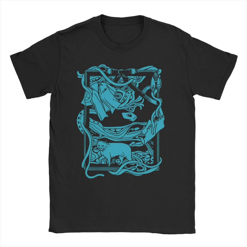 Men Women's T-Shirts The Summer Hikaru Died Pure Cotton Tee Shirt Short Sleeve Tsujinaka Yoshiki Manga T Shirts Clothes Printed