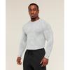 Gymshark Geo Seamless Long Sleeve T shirT lighT Grey Smokey Grey A5a2c Gb8v