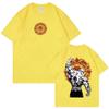 Summer nime The Seven Deadly Sins Lions Sin of Pride Escanor Print T Shirts Unisex Women Oversized Tshirt Hip Hop Streetwear Top