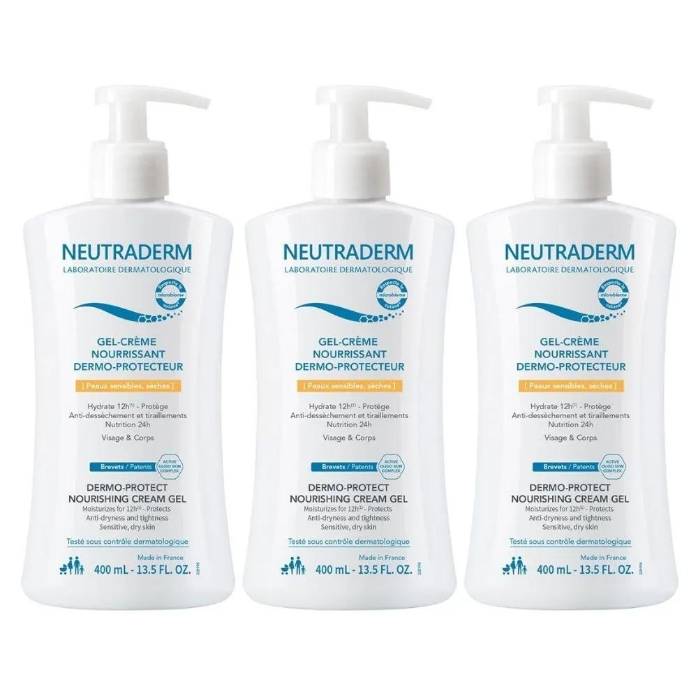 

Neutraderm Dermo Protect Nourishing Gel Cream 400ml 3 Pieces NEUTRADERM