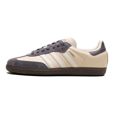 Samba OG Crystal Sand Charcoal Women Sneakers Brown Cream-White JI4210