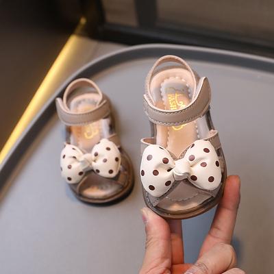 2025 New Baby Sandals Summer New Soft Bottom Open Toe Girls Princess Shoes