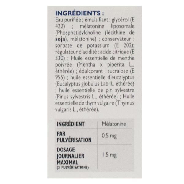 Bausch Lomb C#039;zen Nuit Mélatonine 1,5mg et Huiles Essentielles Spray Buccal 20ml
