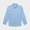 Hazzys Men's Solid Cotton-Linen Long Sleeve Shirt