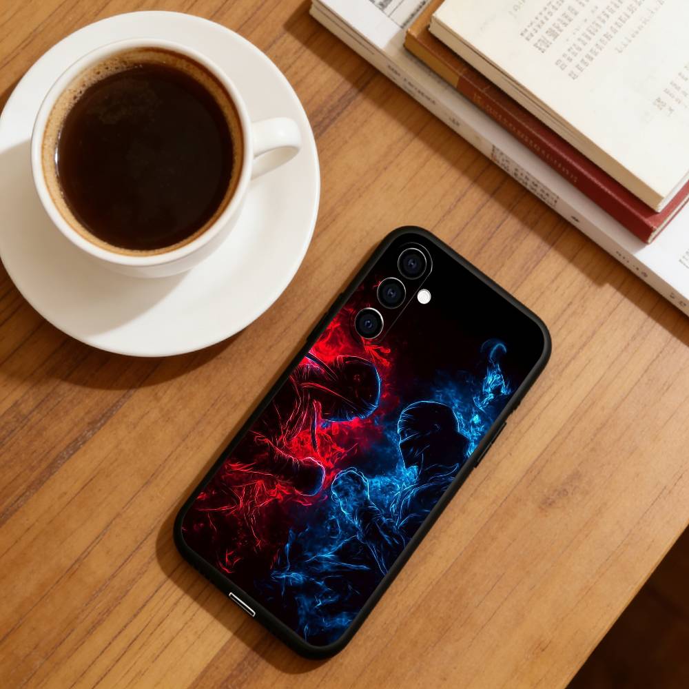 Mortal Kombat Phone Case For Samsung Galaxy A73,A72,A71,A70,A53,A52,A51,Soft Silicone Black Cover