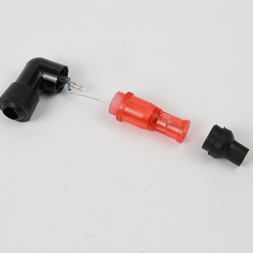 Motorcycle Flash Spark Plug Cap Universall Motorcycle Ignition Spark Plug Cap 90 Degree Flashing Spark Plug Cap For Motorbike