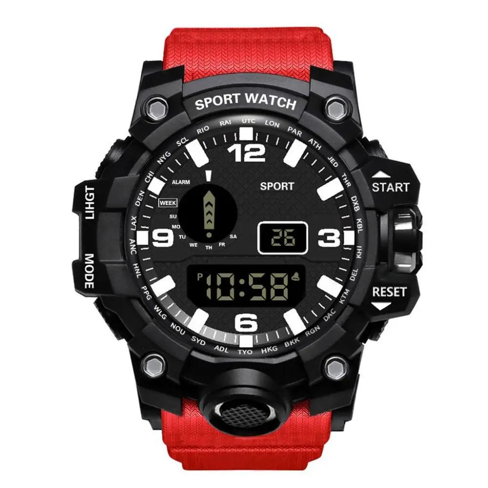 New Multifunction Sports Watch Simple Outdoor Sports Electronic Watch Creative Casual Wristwatches Men