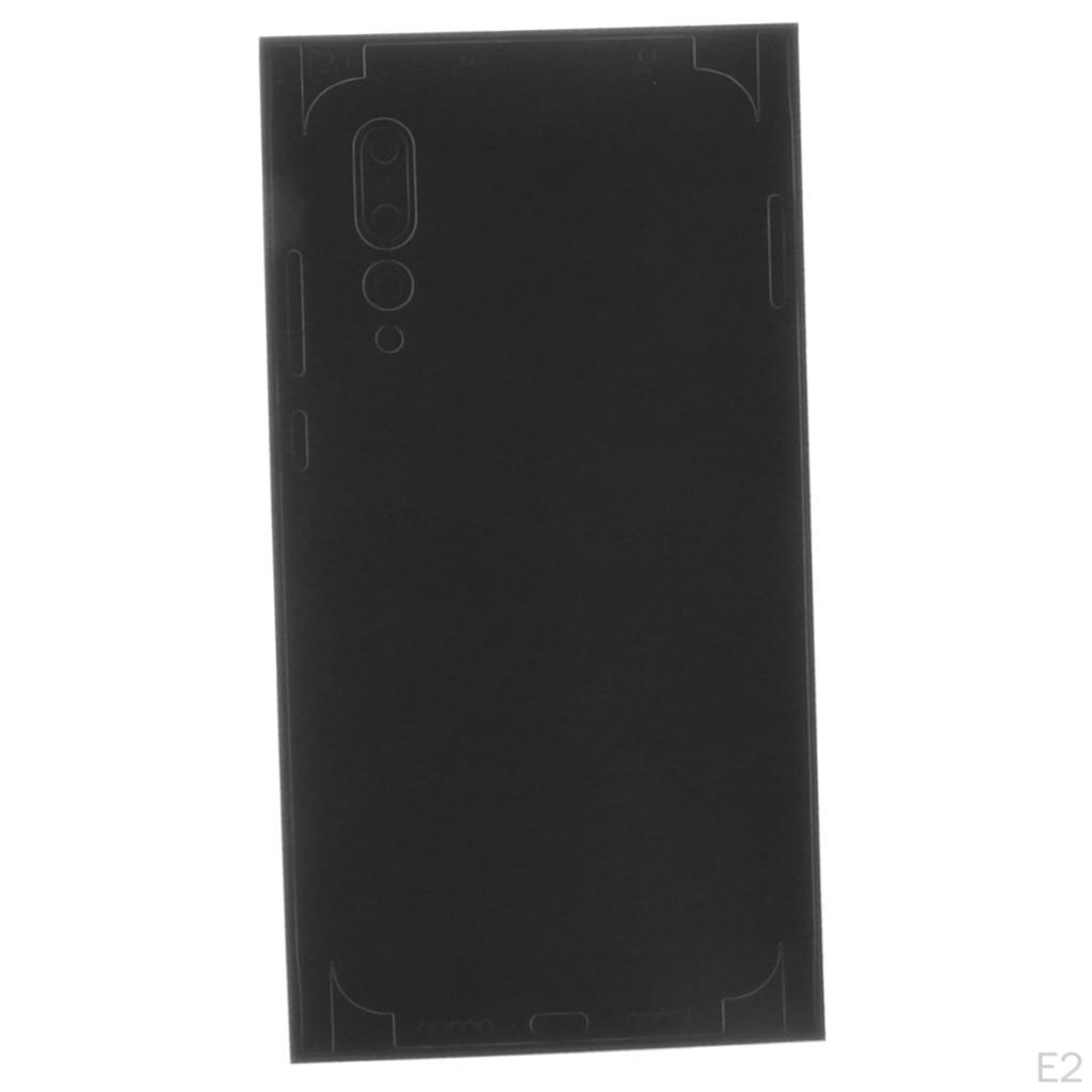 Back Rear Screen Protective Sticker Decal Full Coverage Black For