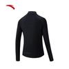 Anta Women's Brushed Half-Zip Long-Sleeve Sport T-Shirt