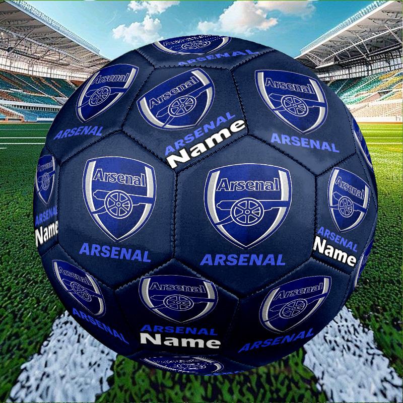 Custom Name Personalized Football Team F.C-A Print Size 5 Soccer Ball Training & Match Football, for Team, Kicking, Gift for Football Enthusiasts