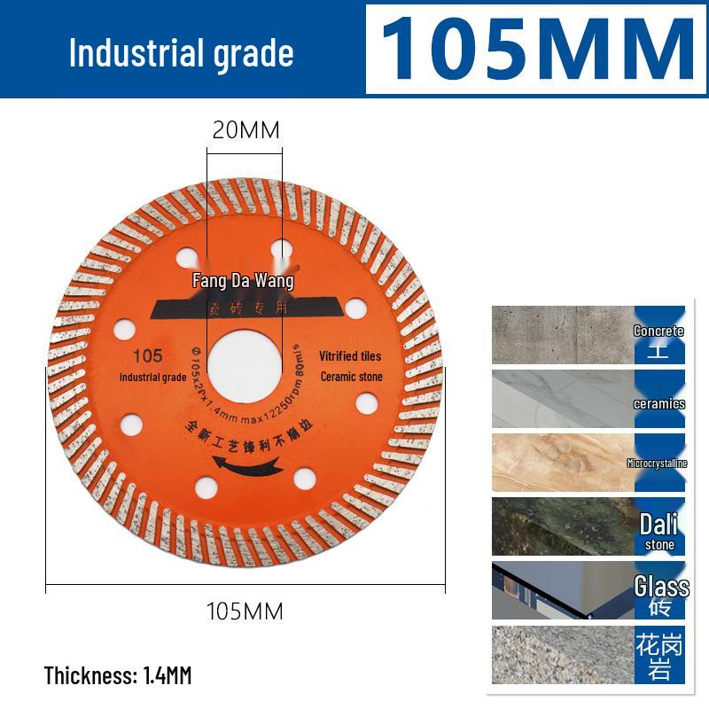 Diamond Saw Blade for Marble, Vitrified Tile, and Microcrystalline Stone Cutting