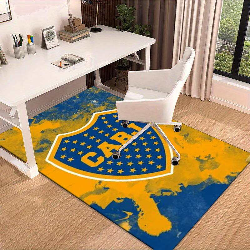 Boca Juniors Crest  Area Rug for Office, Chair Rug, Decorative Carpet Livingroom Mat, Large Size Fan Gifts Christmas Gifts