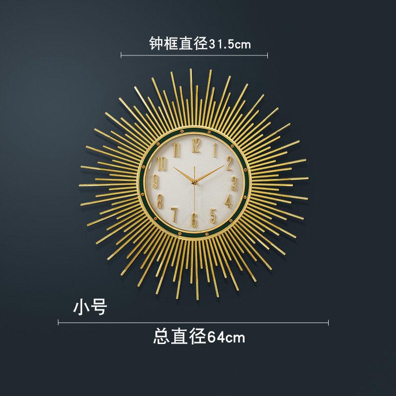 Modern Home Decor Luxury Large Wall Clock Living Room Decoration Simple Nordic Clock Restaurant Wall Hanging Wall Art Clock