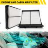 2X Air Engine&Cabin Filter Combo For Subaru Forester 2009-2018 WRX STI 2013-
