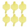 100pcs Livestock Ear Tags TPU Fadeproof Animal Identification Ear Tags for Cattle Farm