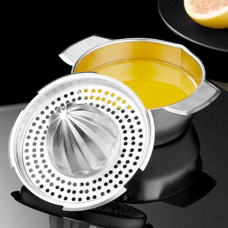 Stainless Steel Fruit Lemon Orange Juicer Household Small Creative Juicer Portable Manual Juicer