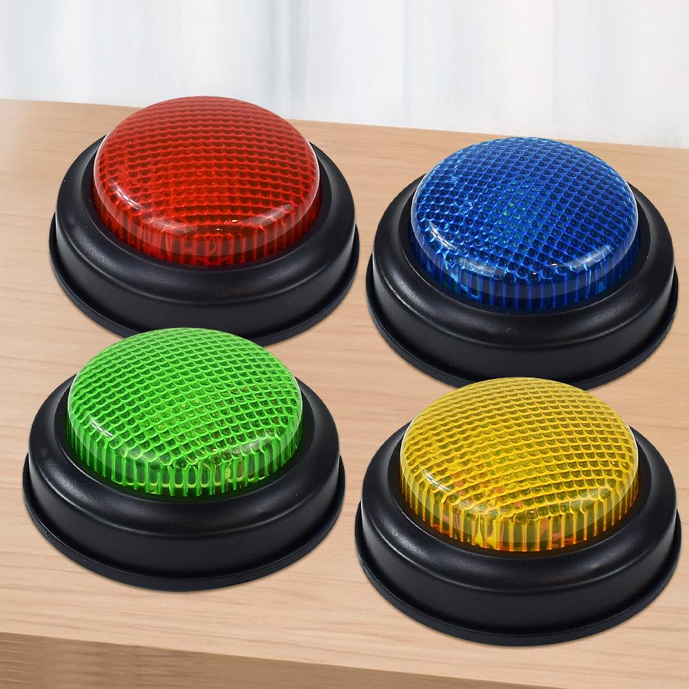 1248-Piece Buzzer Buttons Game Answer Buzzers For Game Quick Desktop Quick Answer Games For Kids Classroom Quizzes Party