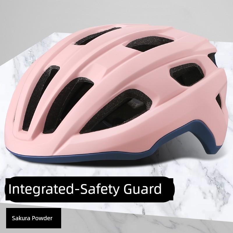 Mountain Road Bike Helmet, Aerodynamic Wind-Breaking Safety Helmet, Cycling Full-Face Helmet for Men, Women, and Teenagers