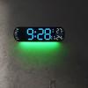 Multifunctional LED Wall Clock: Large Screen, Digital Alarm, and Timer for Living Room