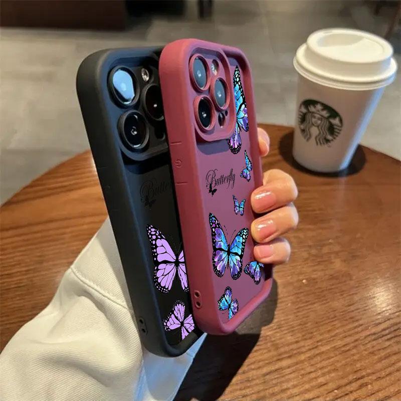 Beautiful Butterfly Case For Samsung Galaxy A55 5G Case A35 A13 A54 A53 A52 A34 A33 A32 A21S A14 A23 A24 A12 A51 A71 Phone Cover