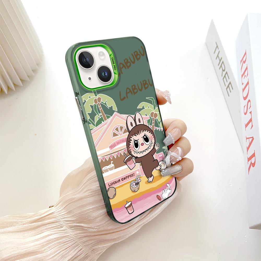 Fashion Colorful Sliver Double Sided Phone Shell Soft Edge Hard Case Full Cover Shockproof Phone Casing for Samsung A16 A55 Xiaomi Redmi 14C Poco C75