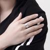 925er Sterlingsilber Mehrreihige Ringe Für Damen Verstellbar Mode Hochzeit Verlobung Party Geschenke Charm Schmuck Hohe Qualität