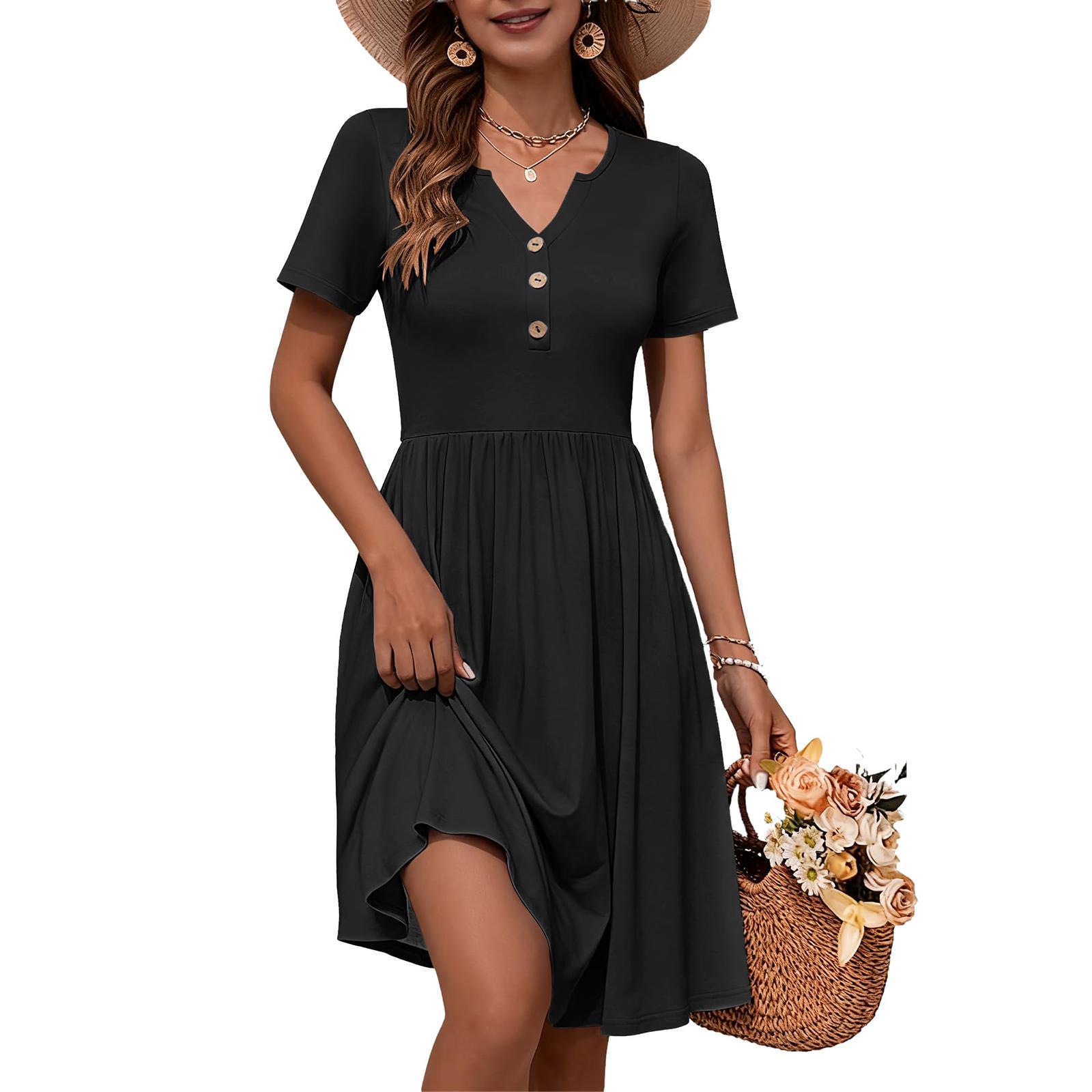 Модное повседневное женское платье L