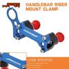 Motorcycle CNC Handlebar Bar Riser Raiser Clamp Mount Aluminum Alloy For Suzuki DRZ400SM 2005- Motorcycles Accessories