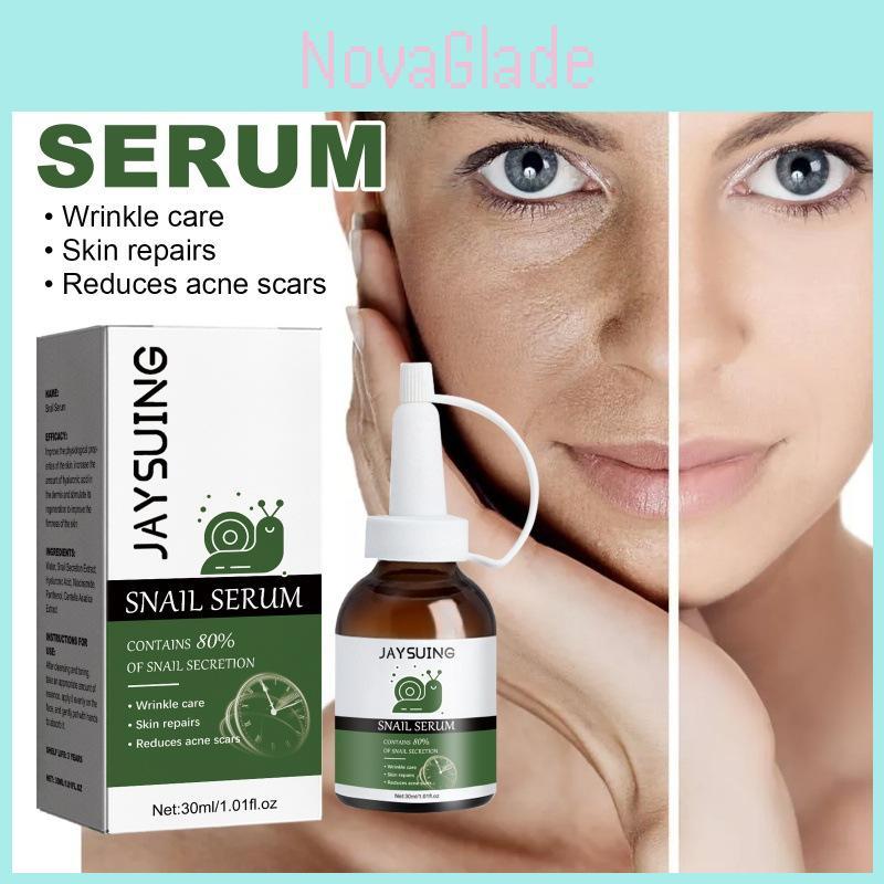 Jaysuing Anti-wrinkle Moisturizing Snail Essence For Youthful Radiant Skin 30ml