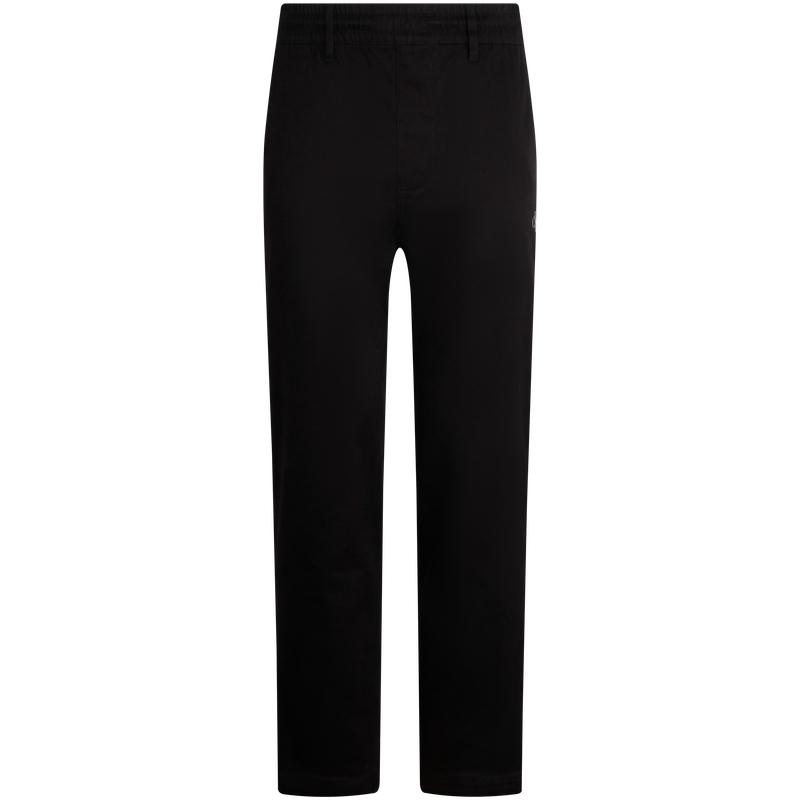 

Calvin Klein Однотонные прямые повседневные брюки мужские низы Space-Black J326073 S