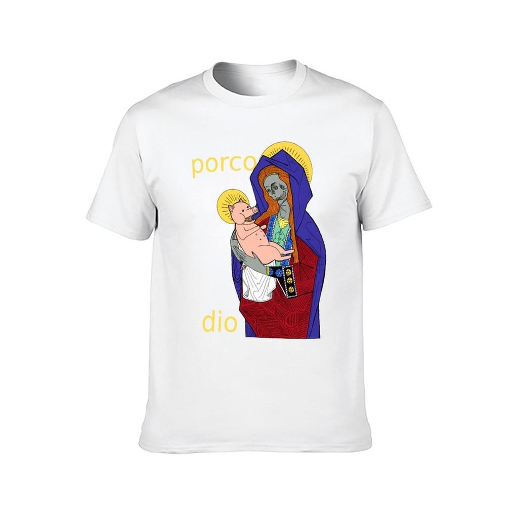 Porco Dio 2 T-Shirt T-Shirts für Mann Packung Baumwolle g Herren T-Shirts für Männer T-Shirt