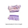 Stuffed Doll Clothes Photo Props DIY Educational Dress Up for 17cm 15cm Pink