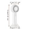 Handventilator 3 Geschwindigkeiten Einstellbar Luftkühlung Ventilator Schreibtischventilator Tragbarer Ventilator Persönlicher Ventilator für Innenbereich Arbeiten Schlafzimmer Reisen Outdoor