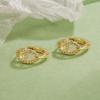 Trendy Geometric Ear Cuffs: Elegant Retro Style for Early Autumn 2023