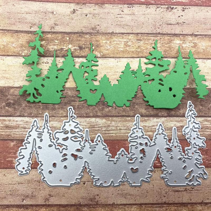 Christmas Tree Metal Cutting Dies DIY for Scrapbooking Dies Cut Handmade Stencil Craft