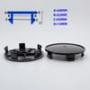 4pcs 56mm 60mm 65mm 68mm Car Wheel Center Hub Cap For Umbrella Corporation Resident Evil Badge Emblem Sticker Styling Accessory