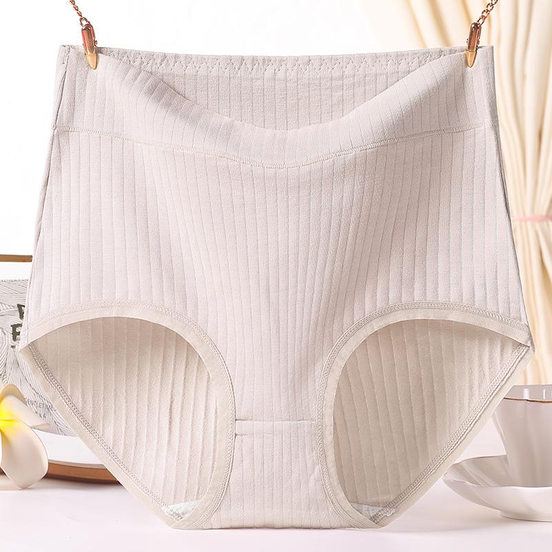 Plus Size Women's Cotton High Waisted Mother's Year of Life Red Panties