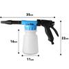Foam Cannon for Hose Garden Foaming Sprayer 1L Handheld Pressurized Soap Foam Cannon Garden Hose Washer Accessories for Men