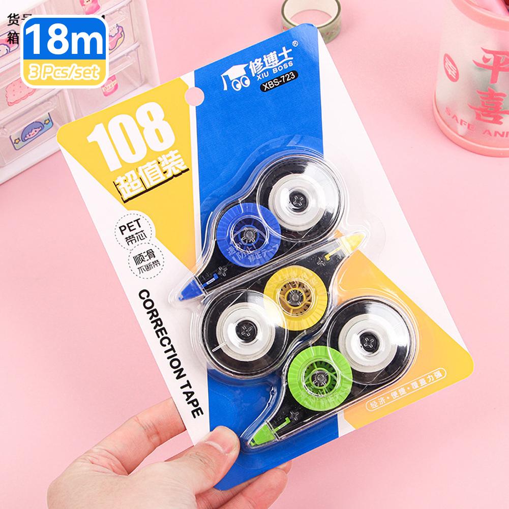 Cartoon Creative Correction Tape with Large 30M Capacity for Students and Office Use