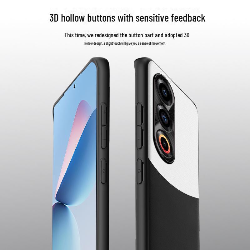 Meizu 21 Liquid Lederhülle: Fallschutz, Antifouling-Schutz. Individueller Versand möglich.