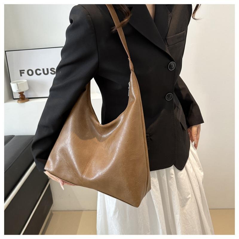 Niche Premium Commuter Tote Bag Spacious Student Class Shoulder Bag Minimalist Purse Crossbody Bag Women